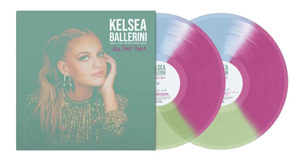 Kelsea Ballerini The First Time Vinyl Tri Color 2LP Anniversary Limited Edition